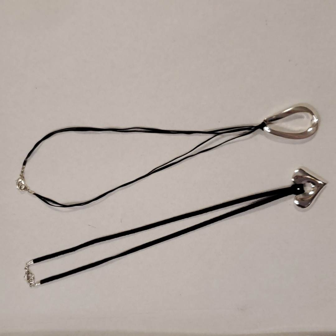 Black/Silver Necklaces